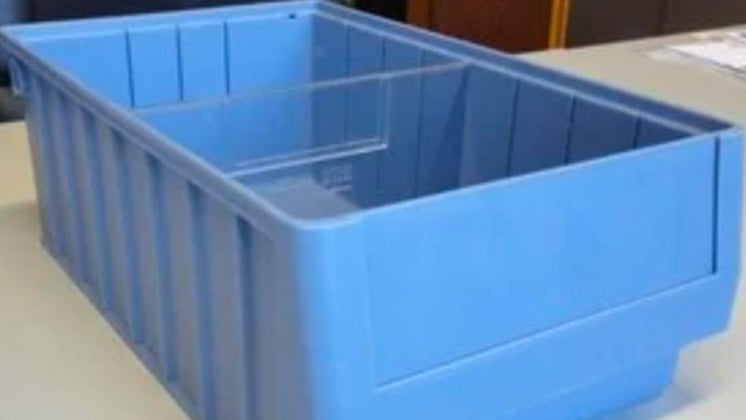 Small parts bins from BITO for sale due to relocation.